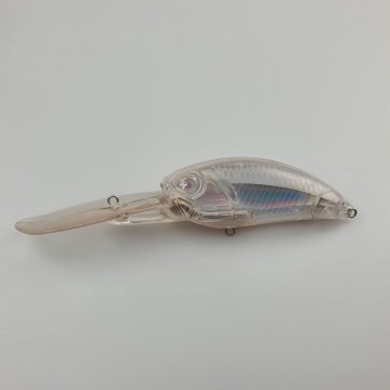 Deep Diving Unpainted 90mm 40g Long Lip Crank Bait for Deepwater Fishing