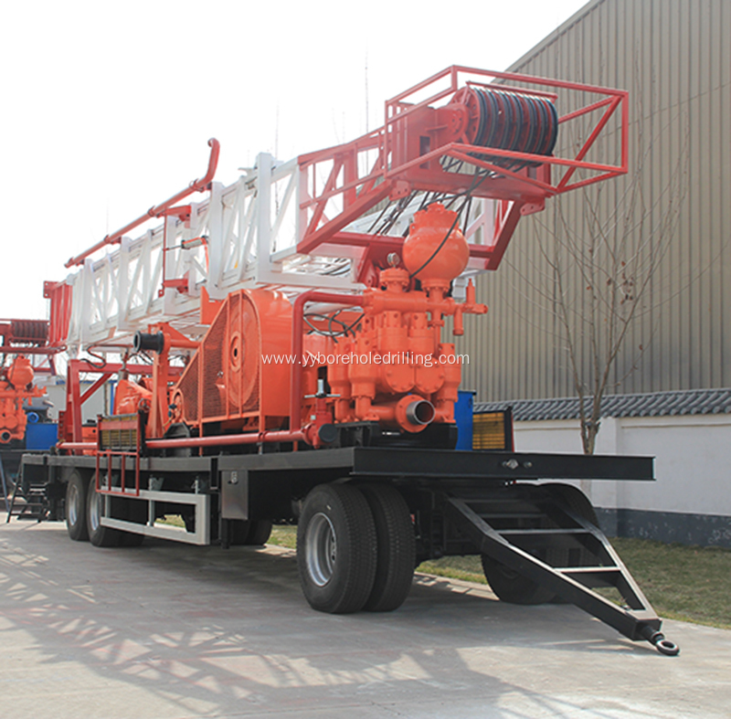 SPT-1500 Trailer-mounted water well drill