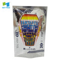 3 side seal flat foil plastic pouch packaging