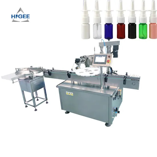 Higee 2500BPH Nasal Spray Filling and Capping Machine