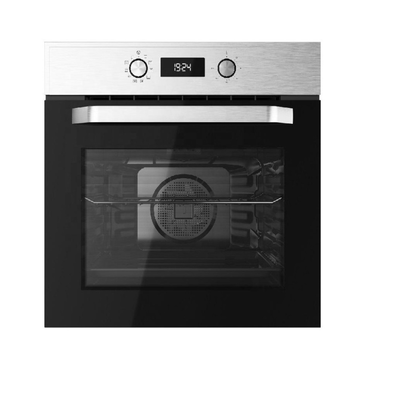 60*60cm lamp and timer 10 Cooking Functions 2 layer glass door For Making Pizza built in gas oven Convection Oven