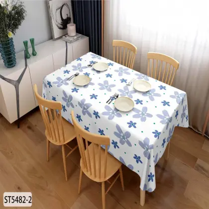 craftsmanship of the PU leather texture tablecloth