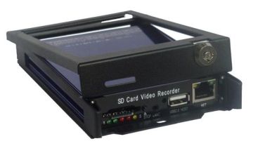 Railways Security 1 / 2 / 4 Channel D-1 Resolution, Pal 25fps, Nts Sd Card Mobile Dvr