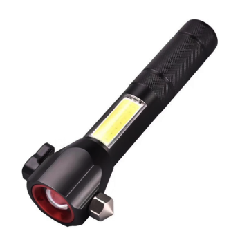 USB Rechargeable Safety Hammer with LED Torch and Magnetic Charging Feature: Enhancing Safety and Convenience