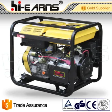 5KW diesel welding generator set single cylinder welding machine