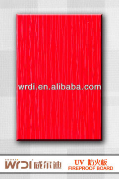 High Glossy Fireproof Panel for Kitchen Cabinet