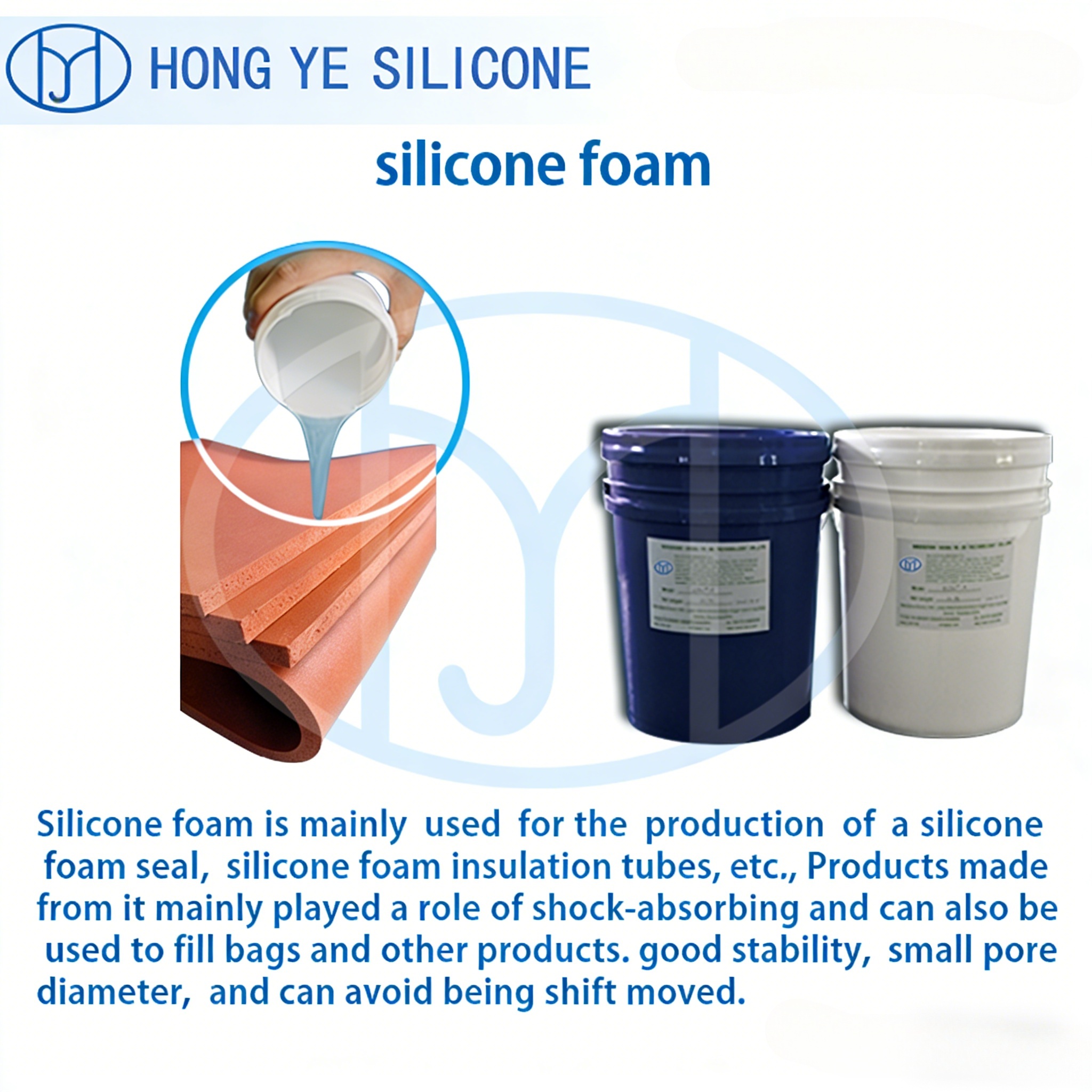 foamed silicone