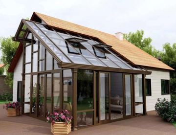 Custom Aluminum Glass Sunroom