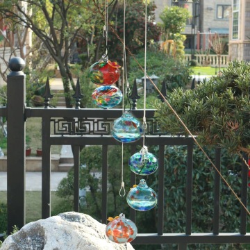 Green Leaves Garden Window Wind Chime Hummingbird Feeder - Ant and Bee Proof