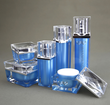 30ML 50ML 100ML Acrylic round acrylic liquid container cosmetic airless bottles