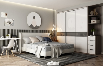 Platzsparende Kleiderschrankschrankdesigns