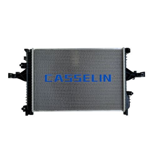 TONGSHI High Efficiency Aluminum Plastic 2 in 1 Engine Cooling System Car Radiator for Volvo C70 2.0T 1998