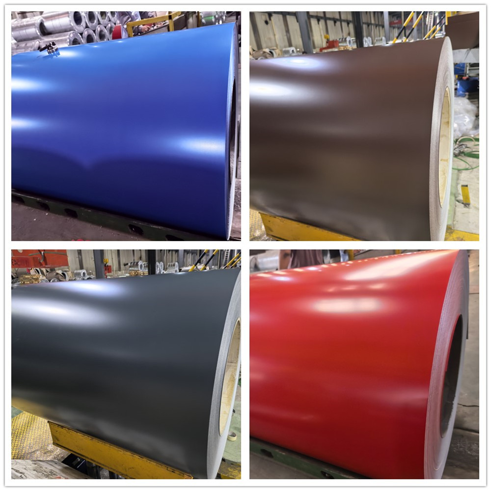 stainless color coated