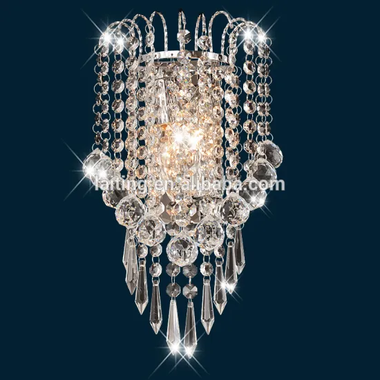 K9 Crystal Wall Sonce Hotel Bedside Lamps Wall Mounted