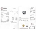 Blue Lab Diamond Oval 3.03ct VS1 21 2x CVD CVD TREE