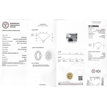 Blue Lab Diamond Oval 3.03ct VS1 21 2x CVD CVD TREE