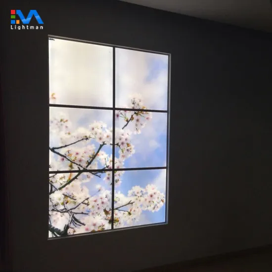 36W 40W Blue Sky LED Ceiling Panel Light 600x600