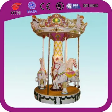 Mini 3 seats kids amusement ride mini merry go round