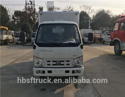 Mini LHD Dangerous chemicals transport van vehicle use for transport explosive materials