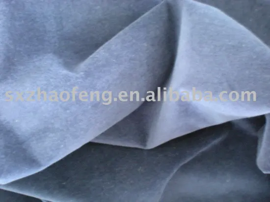 woven twill 100%cotton velveteen fabric for cushions