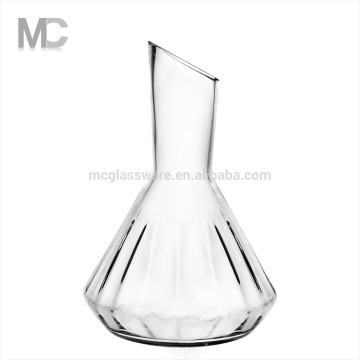 Promotional wholesale unique clear wine glass decanters