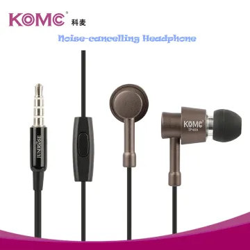 Metal Earphone Headphones For Mobile Phone HIFI Headset With Microphone Super Bass Stereo Sound DJ Earphone Universal 3.5MM Port