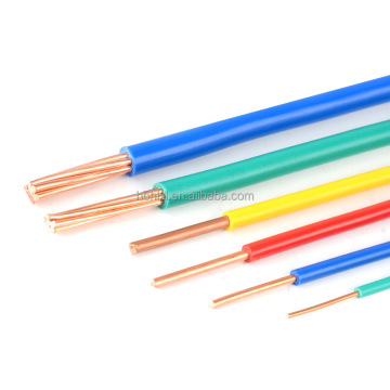Factory Building Wire - Single Core Copper PVC Electrical Wire/Cable 1.5mm-10mm