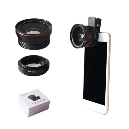 In Stock Promotional Universal Clip-on Mobile Phone Lenses for Smartphones