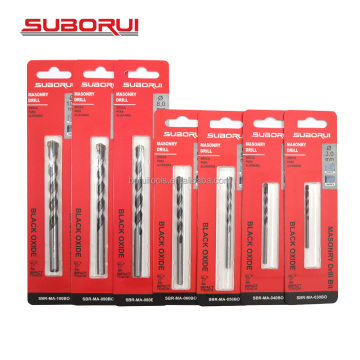 SUBORUI Single Carbide Tip Drill Bit for Concrete, Stone, Marble, and Walls