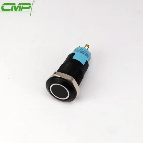 CMP mini illuminated 12mm plastic small push button switch