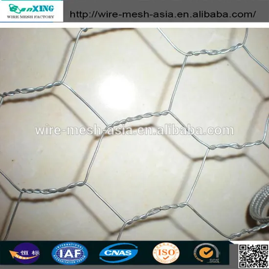 China Anping Manufacturer supply Brazil Market Hot-dipped Galvanized before Weaving Hexagonal Wire