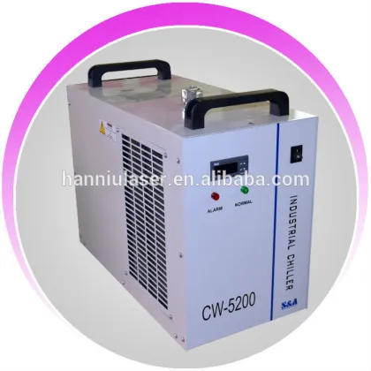 cw 3000 cw 5200 water chiller for co2 laser cutting machine