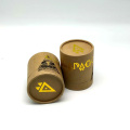 Round Containers Eco Friendly Paper Tube Cosmetic Packaging