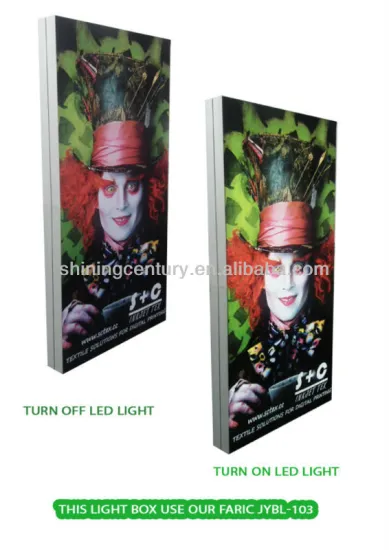 polyester fabric for backlit flex banner