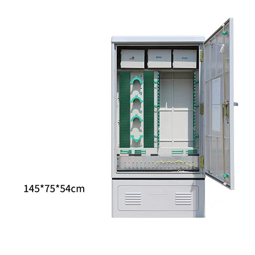 Four-network integration fiber optic cable transfer box