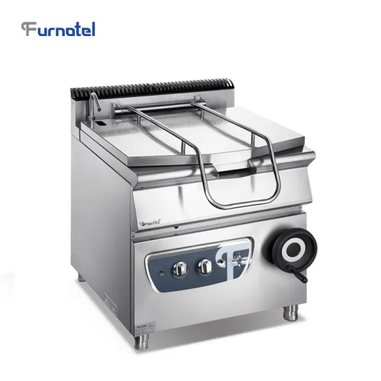 Furnotel Stainless Steel Electric Or Gas Tilting Braising Boiling Pans