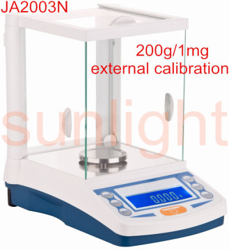 Industrial Grade Balance 200g/1mg, RS232, JA2003N