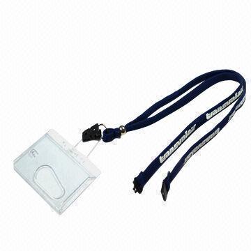 2014 Promotion Custom Nylon Lanyards with Badge Holder