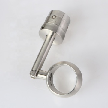 Stainless Steel Adjustable Handrail Support with Ring