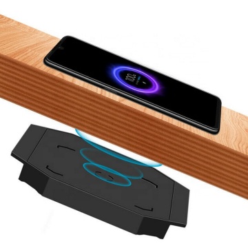 Invisible Marble Furniture Wireless Charger: Long Distance 30MM Mobile Desk Wireless Charging Base
