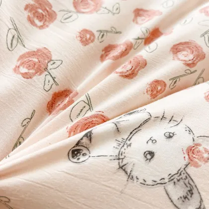 Adorable Bunny Doudou Quilt for Little Ones