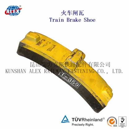 Composite material tread brake shoe