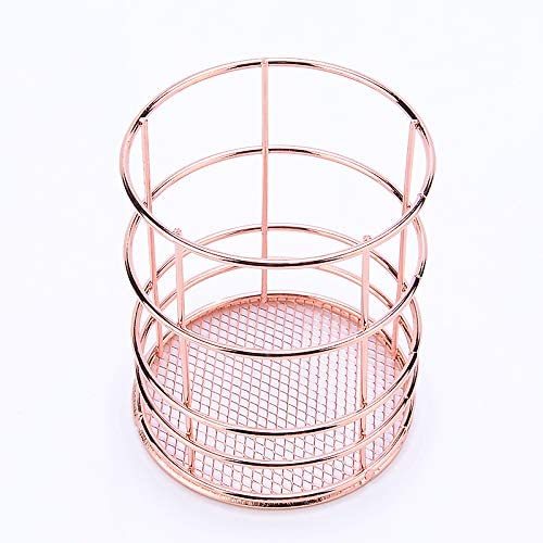 Wire Storage Basket Rose Gold Storage Basket Makeup Organizers Box Factory