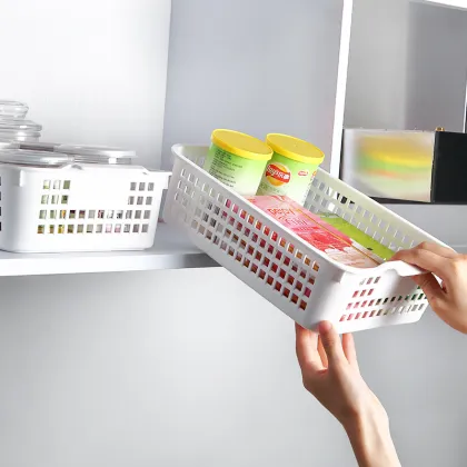 Plastic Desk Storage Trays Bathroom Office Drawer Organizer