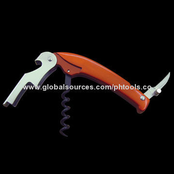 Waiters Corkscrew with 128mm Close Length, Made of Stainless Steel