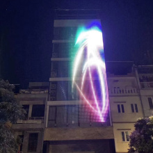 د DMX برنامې بشپړ رنګ rgb مشورتي د پکسل سکرین ر light ا