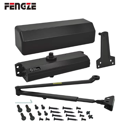 Cierrapuertas oculto hidráulico automático estándar de 45-65 kg