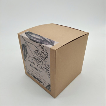 Printed Kraft Tea Light Gift boxes