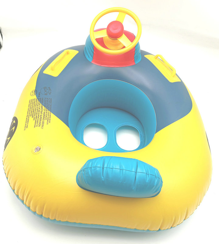 Baby Toy Inflatable Water Boat With Handle