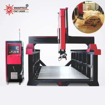 CNC Router for Woodworking, Foam, and EPS Moulds - 4 Axis and 5 Axis